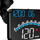 Digital Speedometer Universal GPS Car HUD Head Up Display MPH Overspeed Alarm AU - XQ1