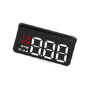 Universal Car Head-Up Display GPS Digital Speedometer with Speed Warning OBD2