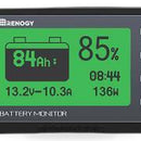 Renogy 500A Battery Monitor Caravan RV LCD Alarm Tester Capacity Display Lithium - XQ1