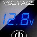 2X Volt Gauge Voltage Meter 12V-24V LED Digital Display DC Car Panel Voltmeter