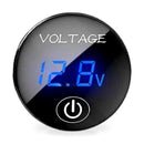 2X Volt Gauge Voltage Meter 12V-24V LED Digital Display DC Car Panel Voltmeter