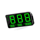 Universal GPS Head Up Display Speedometer Odometer Car Digital Speed Display MPH Over Speeding Alarm Car Clock for All Vehicles - BD2