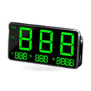 Universal GPS Head Up Display Speedometer Odometer Car Digital Speed Display MPH Over Speeding Alarm Car Clock for All Vehicles - ZT2