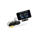 2-in-1 Car Digital LCD Water Temperature Meter & Voltmeter Gauge Suitable For 12V / 24V Vehicles