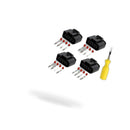 4x Ignition Coil Connector Repair Kit 4Way Female Suitable?for Audi VW 4B0973724