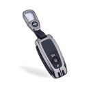Zinc Alloy Remote Key Fob Cover Case For Ford Mustang EcoSport Edge Explorer - BD3