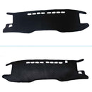 Non-Slip Dash Mat Dashboard Cover Suitable For Toyota Hilux 2020-2024 Black
