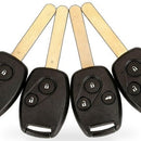 Remote Car Key Suitable for Honda Accord Civic CR-V 2/3/4 Button 433MHz ID46