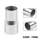 Steel Exhaust Pipe Adapter Reducer 2 to 3 Inch OD Suitable For 2.25 / 2.5 / 3 Inch Tubes