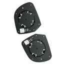 Left+Right Side Heated Mirror Glass Suitable For Nissan Almera N17 2012 On