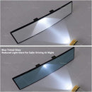 300mm Car Rear View Mirror Large Vision Convex Clear Lens Wide Angle Anti Glare