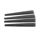 4X Carbon ABS Interior Door Panel Cover Trim Suitable For Toyota Hilux 2015-2021