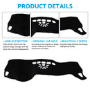 Non-Slip Dash Mat Dashboard Cover Suitable For Chery Tiggo 4 Pro 2024 on Black