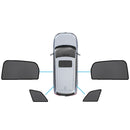 Magnetic Mesh Sun Blind Shades Suitable for Audi Q7 SQ7 2015-2025 On Front/Rear