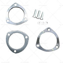 Universal Exhaust Flange Plate Set Stainless Steel 76mm - 3 inch  111mm 9mm
