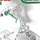Front Lower Left Right Control Arms Suitable for Mercedes SLK SLC R172 RWD - XQ1