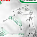 4PCS Front Lower Left Right Control Arms Suitable for Land Rover Range Rover - XQ1