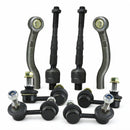 Steering Tie Rod End Sway Bar Link Kit Suitable for Nissan Pathfinder R51 Navara - ZT2
