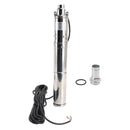 48V 750W MPPT Solar Water Pump 3 inch  Screw Submersible Bore Pump Deep Well 140M
