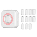 Mini Pocket Thermal Printer Wireless Blue-tooth Photo Paper Inkless