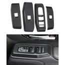 4Pcs Window Lift Panel Trim ABS Carbon Fiber Suitable for Prado LC250 2024 2025