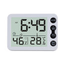 Small Mini Digital Clock Temperature ?? Alarm Travel LCD LED Battery Black White