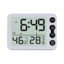 Small Mini Digital Clock Temperature ?? Alarm Travel LCD LED Battery Black White