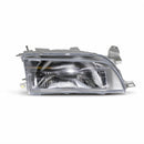 Plastic Lens Head Lamp Passenger Side Suitable for Toyota Corolla AE102 - ZT2