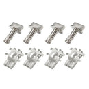 4x Engine Shield Cover Thumb Pins And Nuts Suitable For Ford F-150 Edge Explorer