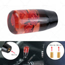 Suitable For JDM 10CM Clear Red Real Flowers Manual Gear Stick Shift Knob Lever Shifter