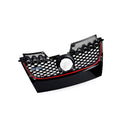Front Grille Suitable for VW Golf 5 GTI Jetta GLI 06-09 Modified Red Chrome - BD4