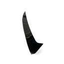Mercedes C-Class W205 15-18 Front Bumper Wolf Tooth Blade Gloss Black - BD4