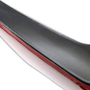 Mercedes C-Class W205 15-18 Front Bumper Wolf Tooth Blade Gloss Black - XQ1