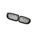 Front Bumper Double Line Grille Suitable for BMW X3 X4 F25 F26 2014-2016 - BD1