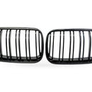 Gloss Black Dual Line Grille Suitable for BMW 3 Series Coupe E92 E93 2010-2014 - XQ1