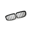 Carbon Texture Double Line Grille Suitable for BMW 1 Series F20 2011-2014 - BD2