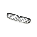 Carbon Gloss Black Dual Line Front Grille Suitable for BMW 3 GT F34 2014-2017 - BD1