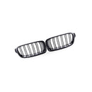 Half Carbon Gloss Black Dual Line Grille Suitable for BMW 3 Series F30 F35 13-19 - BD2