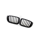BMW F25 F26 14-16 Front Bumper Grille X3 X4 Single Line Grille [Matte Black Single Line] - BD1