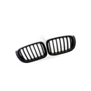 BMW F25 F26 14-16 Front Bumper Grille X3 X4 Single Line Grille [Matte Black Single Line] - BD2