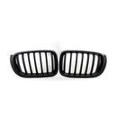 BMW F25 F26 14-16 Front Bumper Grille X3 X4 Single Line Grille [Matte Black Single Line] - ZT2