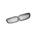 BMW 3 Series E90 E91 09-12 Carbon Texture Gloss Black Front Bumper Grille - BD2