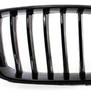 BMW X3 X4 Grille F25 F26 Single Line Glossy Black Tricolor Front Grille - XQ1