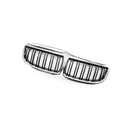 BMW 3 Series E90 E91 06-08 Modified Chrome Double Line Grille Double Bar Grille - BD1