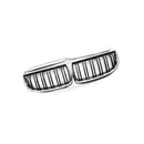 BMW 3 Series E90 E91 06-08 Modified Chrome Double Line Grille Double Bar Grille - BD2