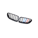 Gloss Black Double Line Grille Suitable for BMW 6 Series F06 F12 F13 2012-2016 M - BD1