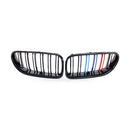 Gloss Black Double Line Grille Suitable for BMW 6 Series F06 F12 F13 2012-2016 M - ZT2