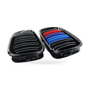 Double Bar Grille Suitable for BMW 3 Series E46 Sedan 02-05 M Style - ZT2