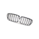 BMW 1 Series F20 Chrome Double Line Gloss Black Grille Suitable for 11-14 - BD1