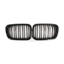 Front Grille Mesh Suitable for BMW 3 Series E46 Sedan 1998-2001 Matte Black - ZT2